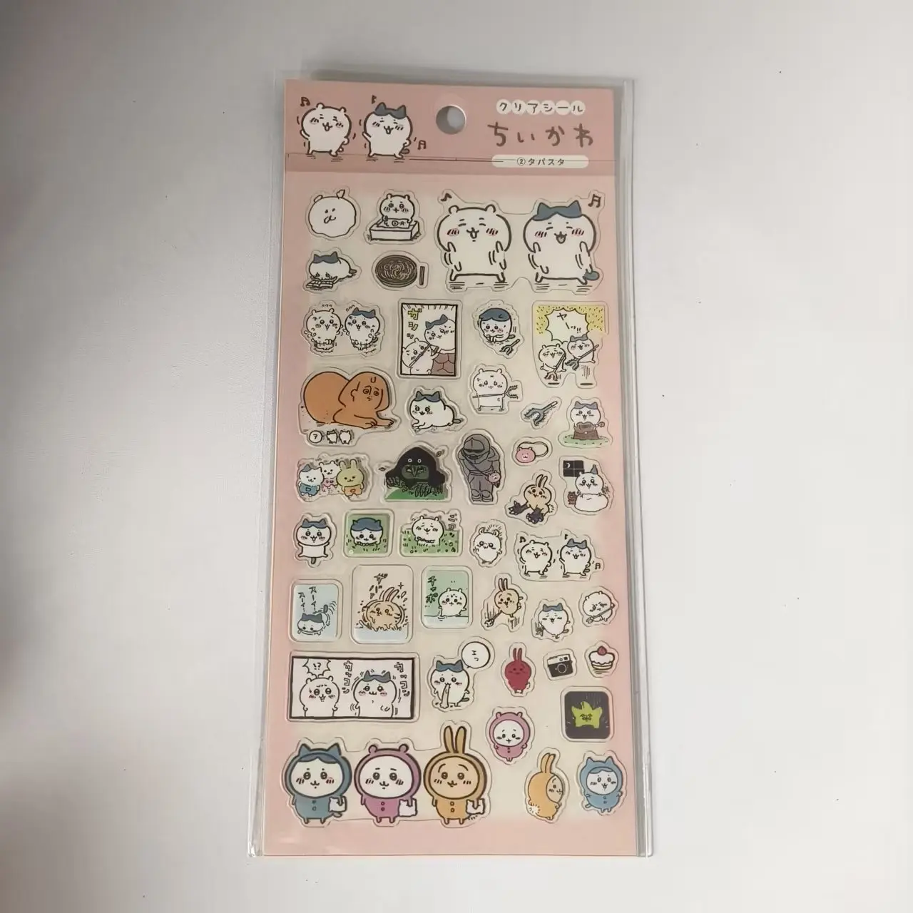 Chiikawa لطيف ملصق مجموعة Kawaii Usagi Hachiware Momonga ملصقات الزخرفية ل دفتر مجلة سجل القصاصات الهاتف DIY بها بنفسك الحرفية هدية #4