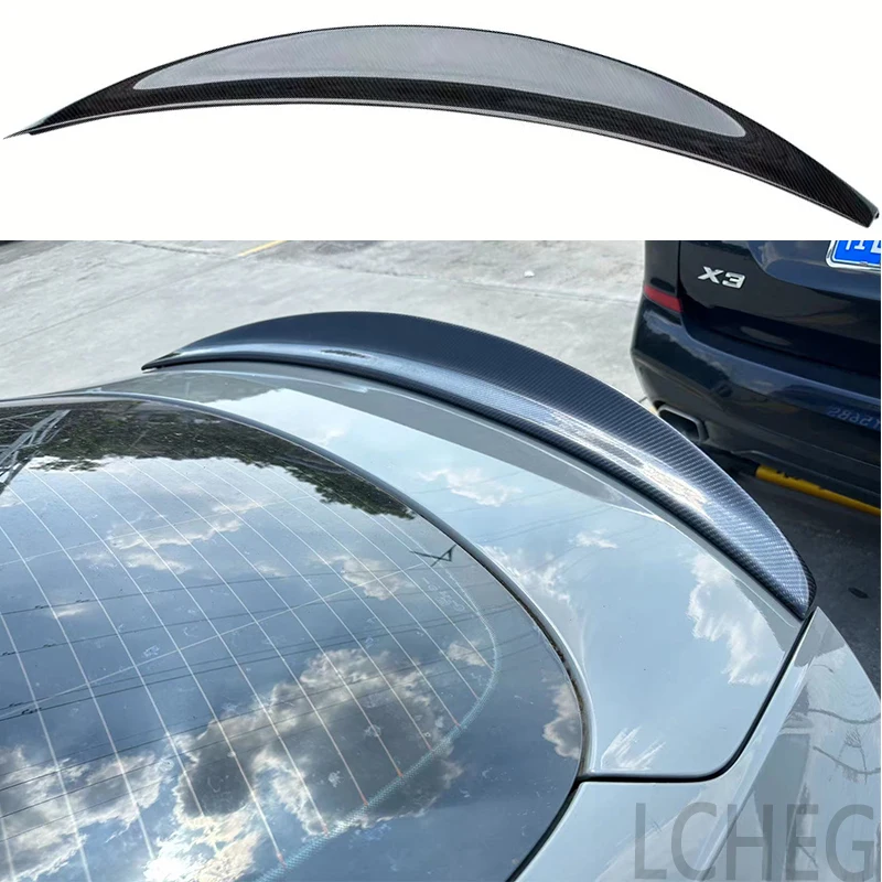 For 2017 18 19 20 21 22 2023 Audi A5 S5 RS5 B9 4 Door Sportback HK Style Forged Real Carbon Fiber Trunk Wing Car Spoiler