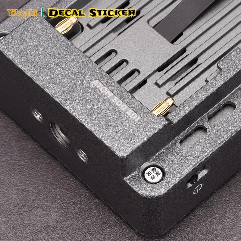 ل Vaxis Atom 500SDI نظام نقل الفيديو اللاسلكي ملصق مائي الجلد الفينيل واقية ملصق حامي معطف