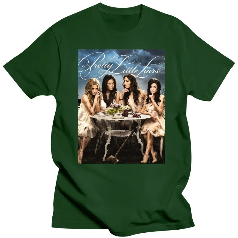 New Pretty Little Liars - PLL - (Designs4You) t-shirt nera da uomo taglia S a 2XL