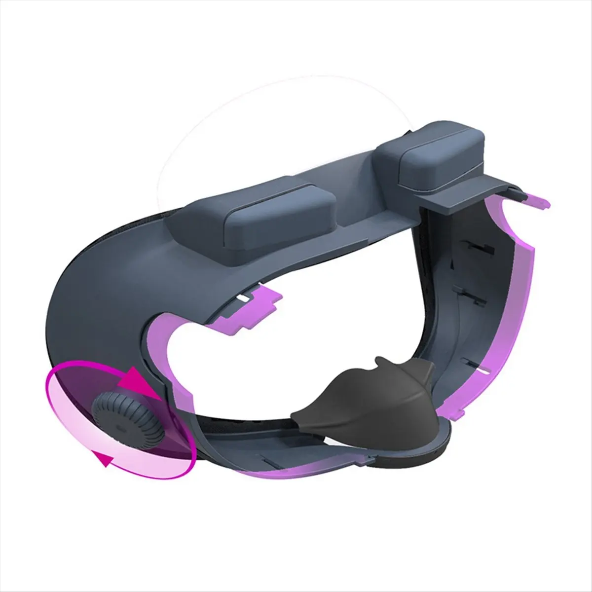 AS62 For Quest 3 Heat Dissipation and Pressure Relief Mask X3 Air Circulation Fan Decompression Face Cover VR Accessories