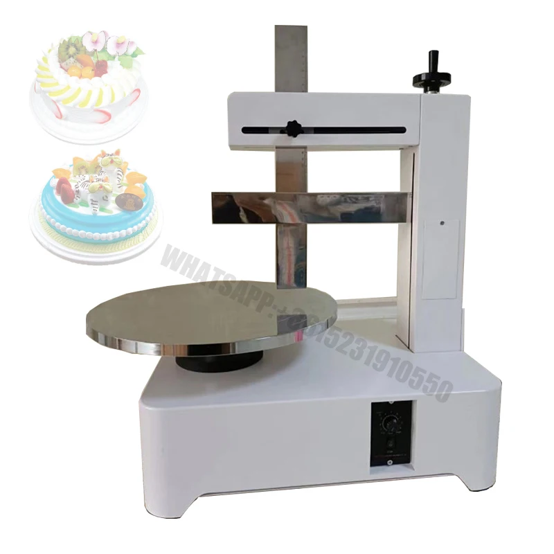 

4-16inch Semi Automatic Birthday Cake Cream Spreading Machine Cakes Plastering Cream Coating Filling Maker