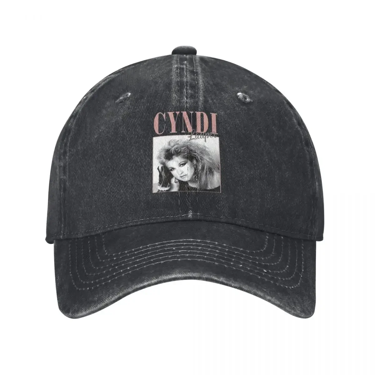

Cyndi Lauper, 90s Vintage, Time After Time demin Cap Lightweight Men's Cap Cap Man Summer