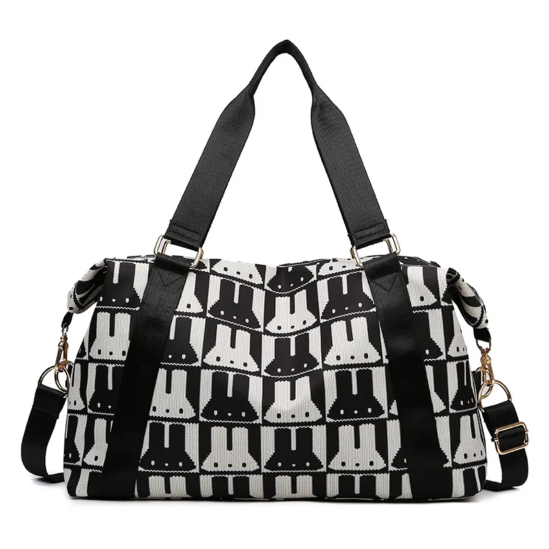 Women Large Capacity Dry Wet Separate Waterproof Tote Bag Crossbody Shoulder Bag Travel Beach Swimming Sports Storage Handbag