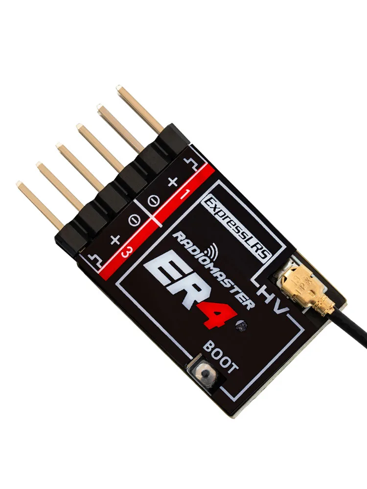 Radiomaster ER4 2,4 Ghz 4CH 10 mw ExpressLRS PWM-ontvanger voor auto's met kleine vliegtuigen - afbeelding 2
