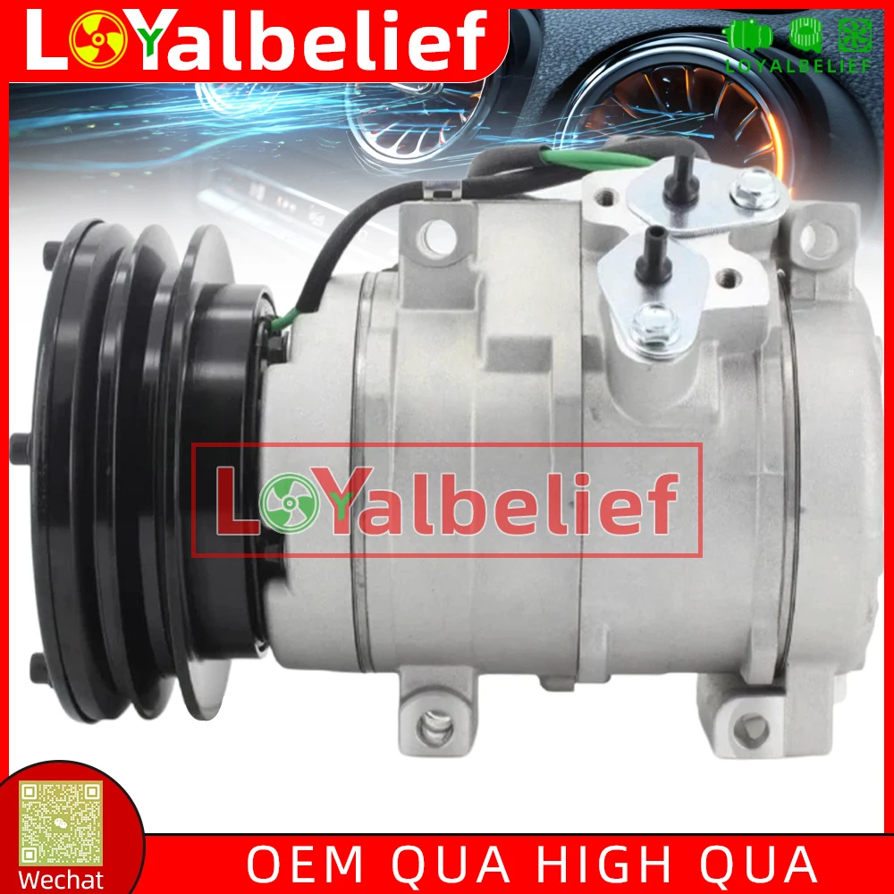 

10S17C AC Compressor For CAT320 CAT320C CAT320D Caterpillar Excavator 447220-3845 447220-3846 447220-3847 447220-3848 2473002800