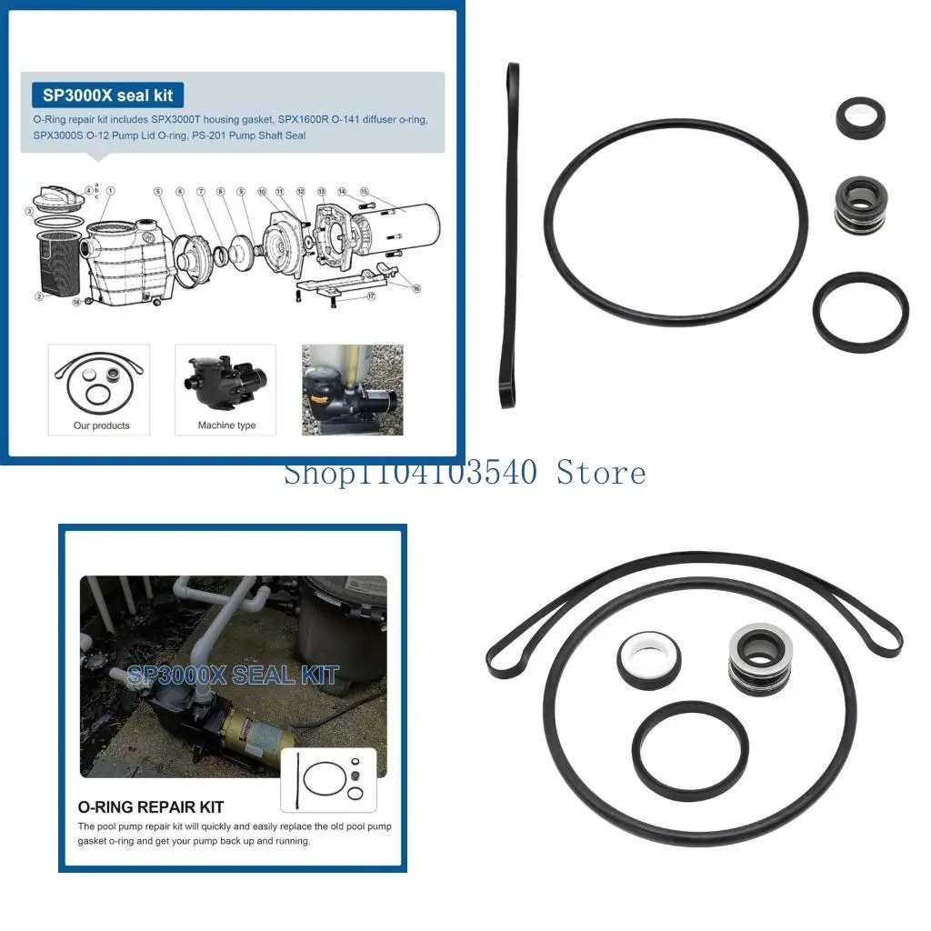 

02DC уплотнения вала и замены кольцом o кольца SPX1600Z2 для