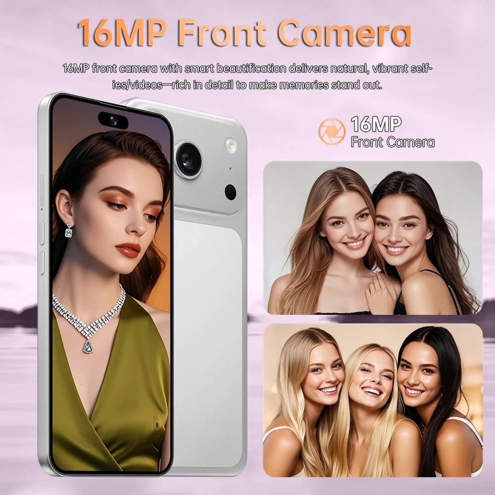 K-Touch Mobile Phones M18 Pro Max Smartphone 5G Dual Card Dual Standby 7.3 Inch Android 15 Cell Phone 22G+2TB 16+48MP Camera 7800mAh Wifi GPS Global Version Cellphones