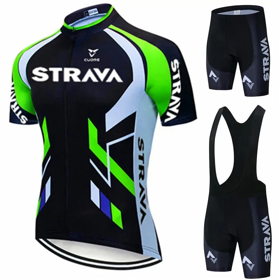Sommer-Radtrikot für Herren, Kurzarm-Fahrradshirt, Mountainbike- und Rennrad-Oberteil, schnelltrocknende, schweißableitende Sportbekleidung für Radfahrer – Detail 3