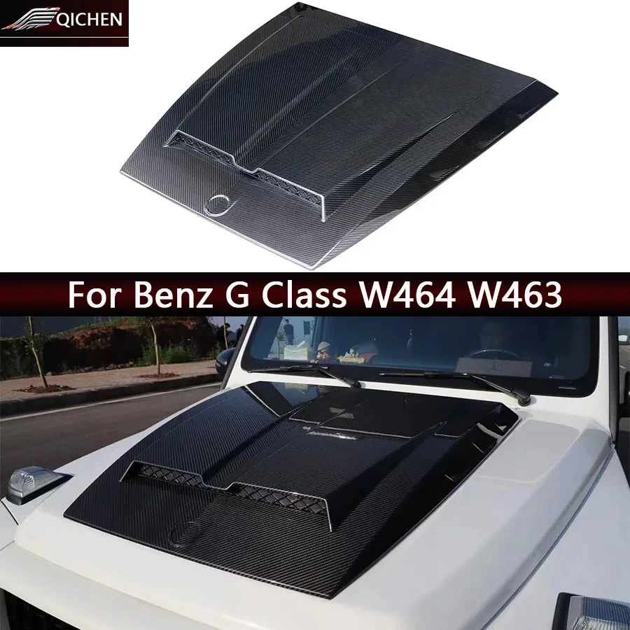 

For Mercedes Benz G Class W464 W463 G500 G550 G63 Carbon Fiber Hood Engine Cover Hood Car Headliner Car accessories Body Kit