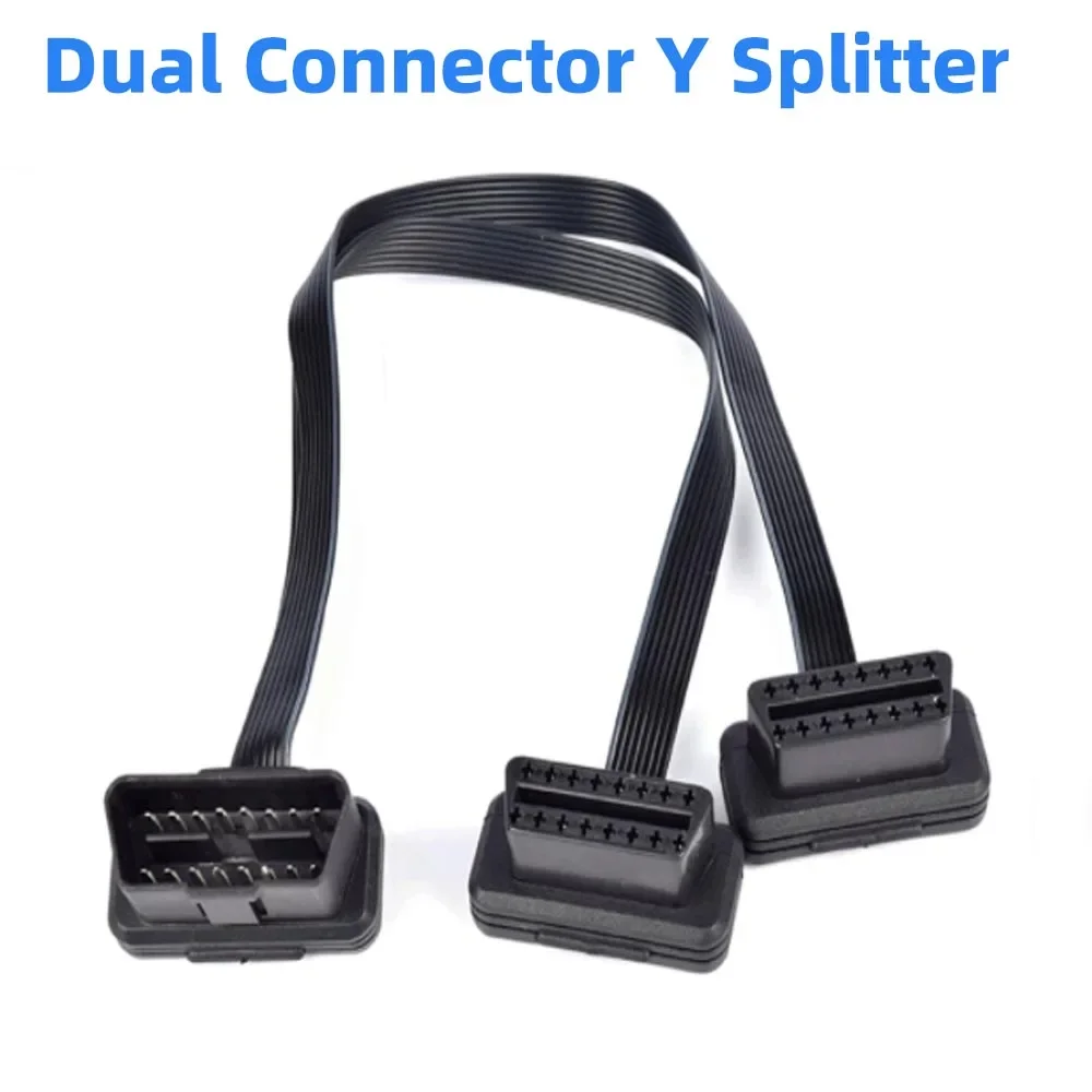 Length 30CM/60CM OBD2 16Pin Female/male Connector to Opening OBD Cable OBDII OBD-ii ODB2 16 Pin OBD 2 Adaptor with ELM327 WIFI