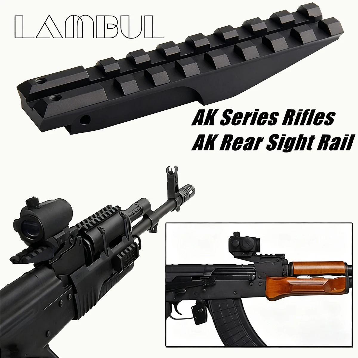 Tactical Ak Rear Ra… - image