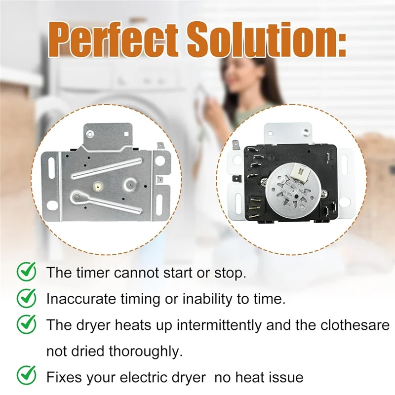 ¿Cómo saber si el timer de secadora Whirlpool A29R W10436303 es la pieza correcta para reparar mi secadora y cómo instalarlo correctamente?