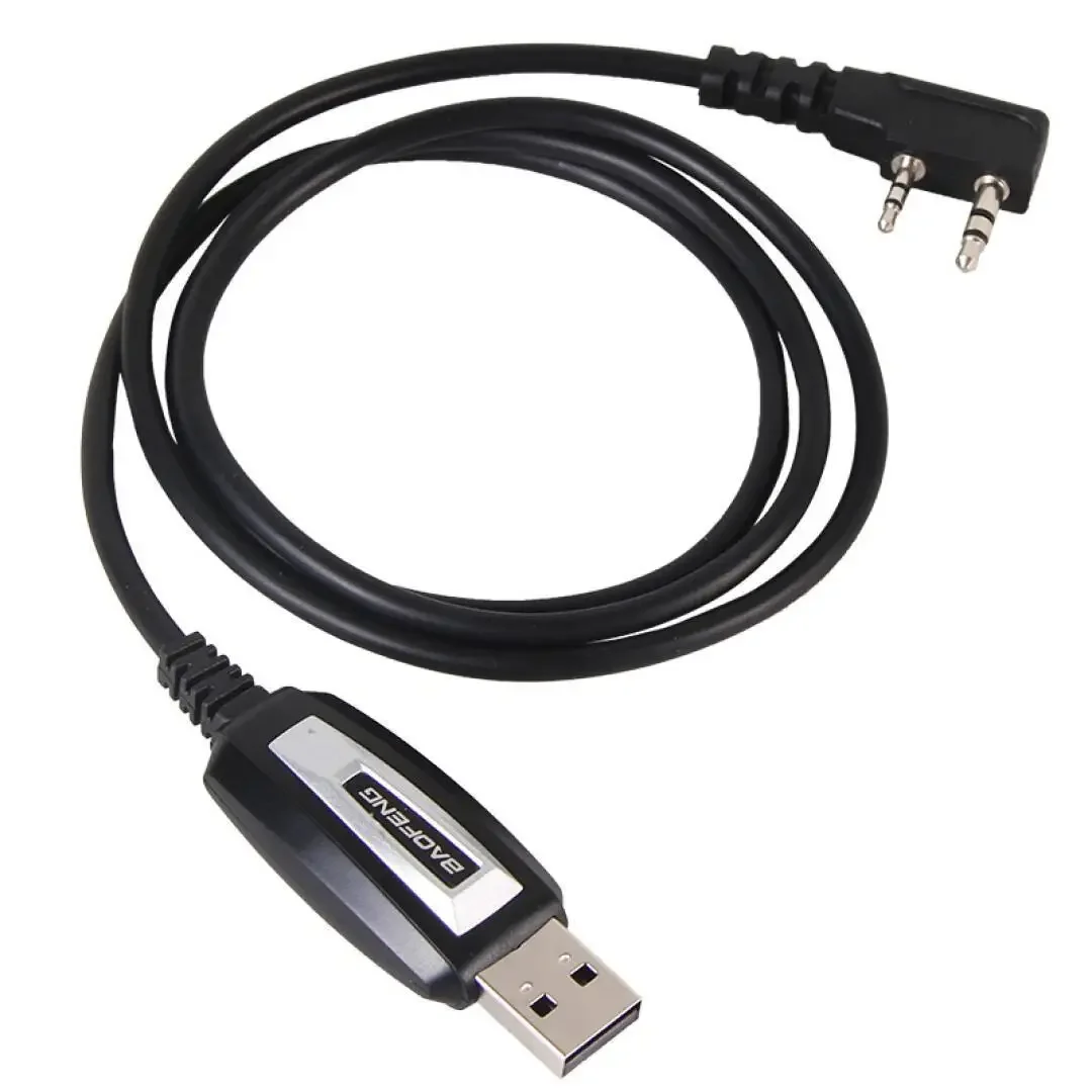 

USB Programming Cable For Baofeng UV5R UV82 BF888S UVS9 BFV9 UV82HP UV5RE 5RA Pro Quansheng UV-K5 5R Plus Walkie Talkie Radio