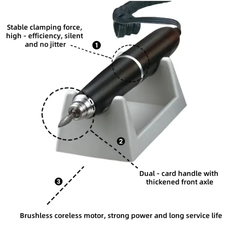 Hot Sale High Speed Brushless Micro Motor Polishing Machine 60000RPM Micromotor Lab Handpiece Micro