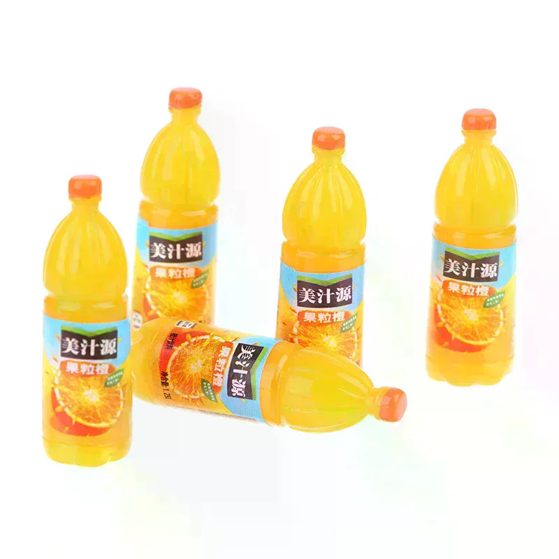 5pcs 1:12 Dollhouse Miniature Fruit Drinks Model Kitchen Food Accessories Toys