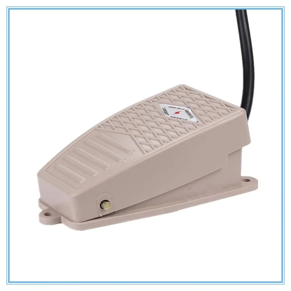 

EKW-5A-B Foot switch EKW5A-B foot switch foot switch pedal Plastic shell pedal switch belt EKW5A-B