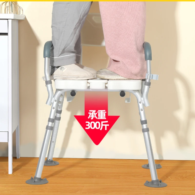 Levantamento portátil assento cama hospitalar, dobrável cadeira Commode, Mit Rack, Linido, perto de mim