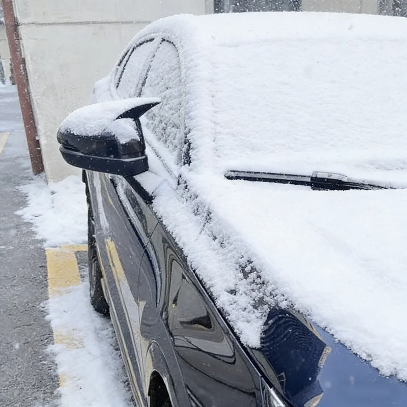 

Car Styling For Honda HR-V HRV 2021 2022 Rearview Mirror Cover Trim Caps With Horn Decorative Frame Auto Accessories