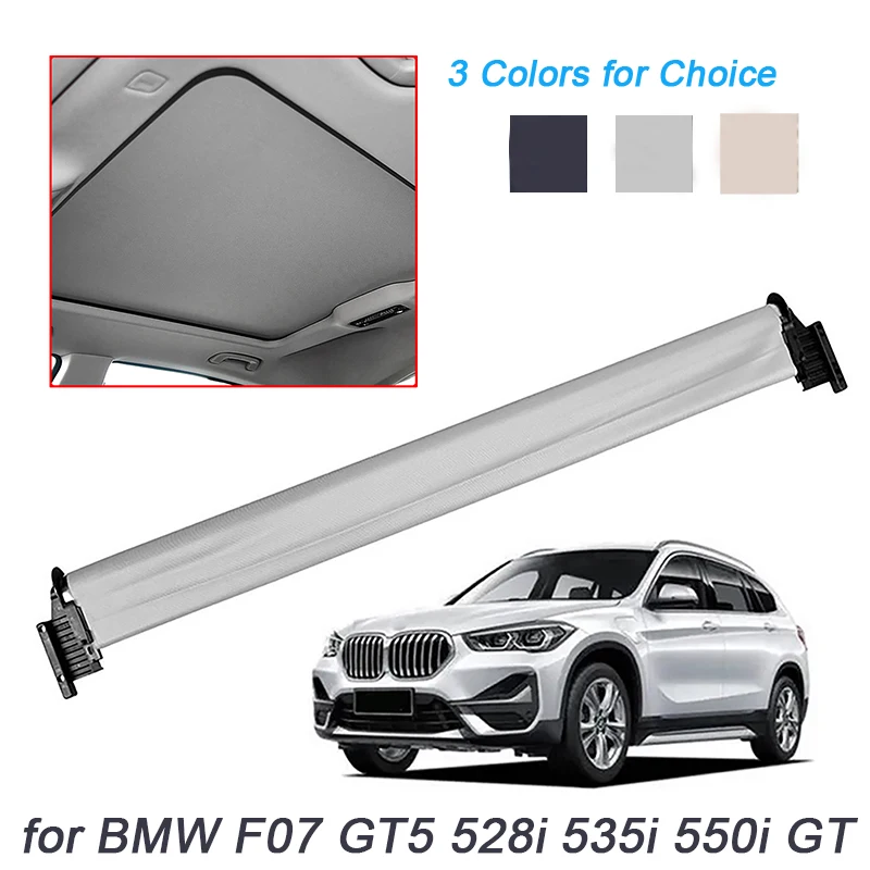 Car Inner Interior Roof Curtain Cover Panoramic Sunroof Sunshade Curtain for BMW F07 GT5 528i 535i 550i GT 54107237591