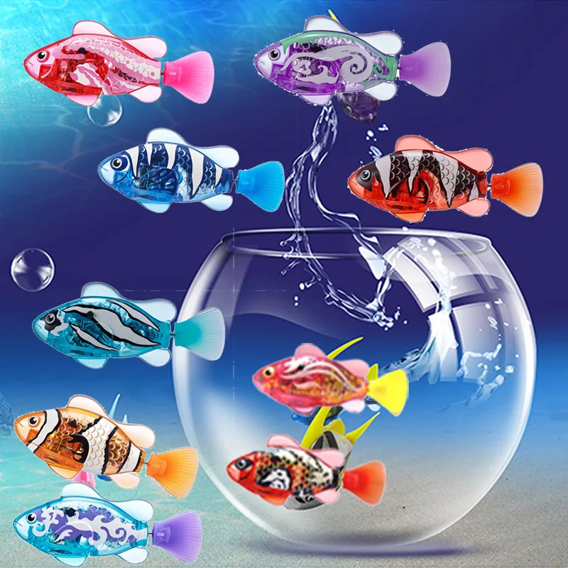 Swimming Robotic Fish Activated In Water Magical Electronic Toy Children Gift