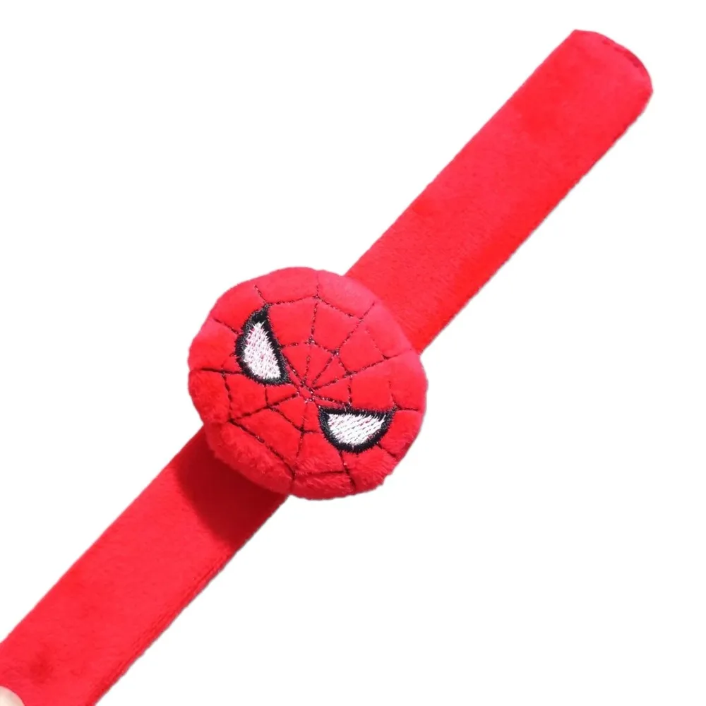Bracelet thème Disney Avengers, jouet avec Iron Man et Spider Man, cercle à pression interactif, cadeau pour les Fans
