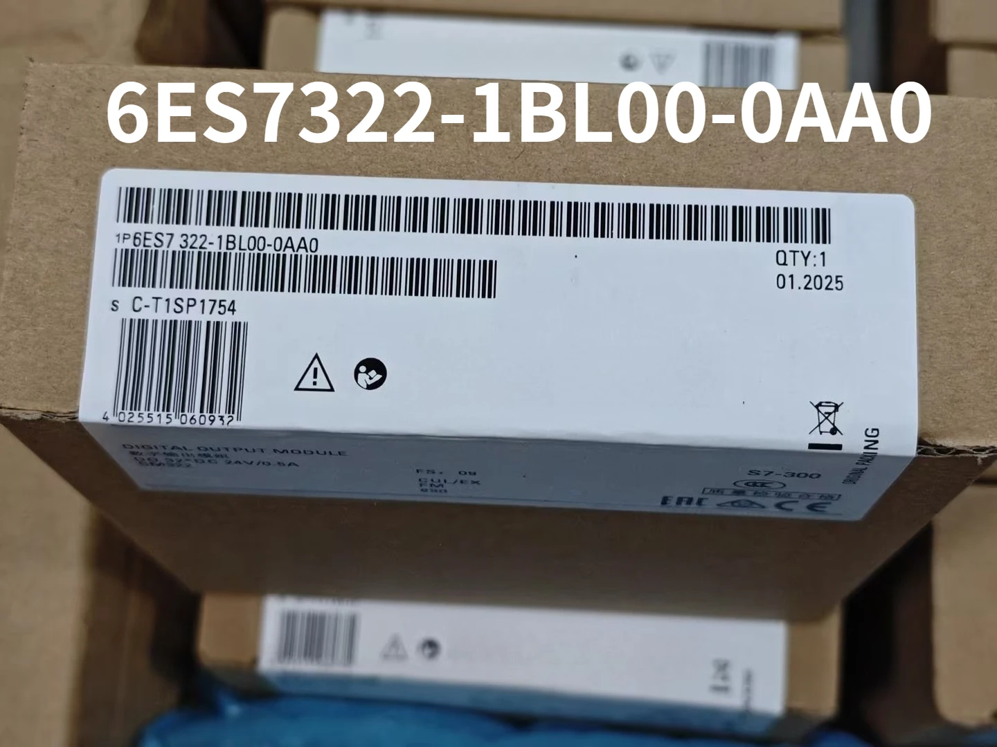 

Brand New Original 6ES7322-1BL00-0AA0 6ES7322-1BL00 0AA0 spot in box 1pcs Fast Shipping