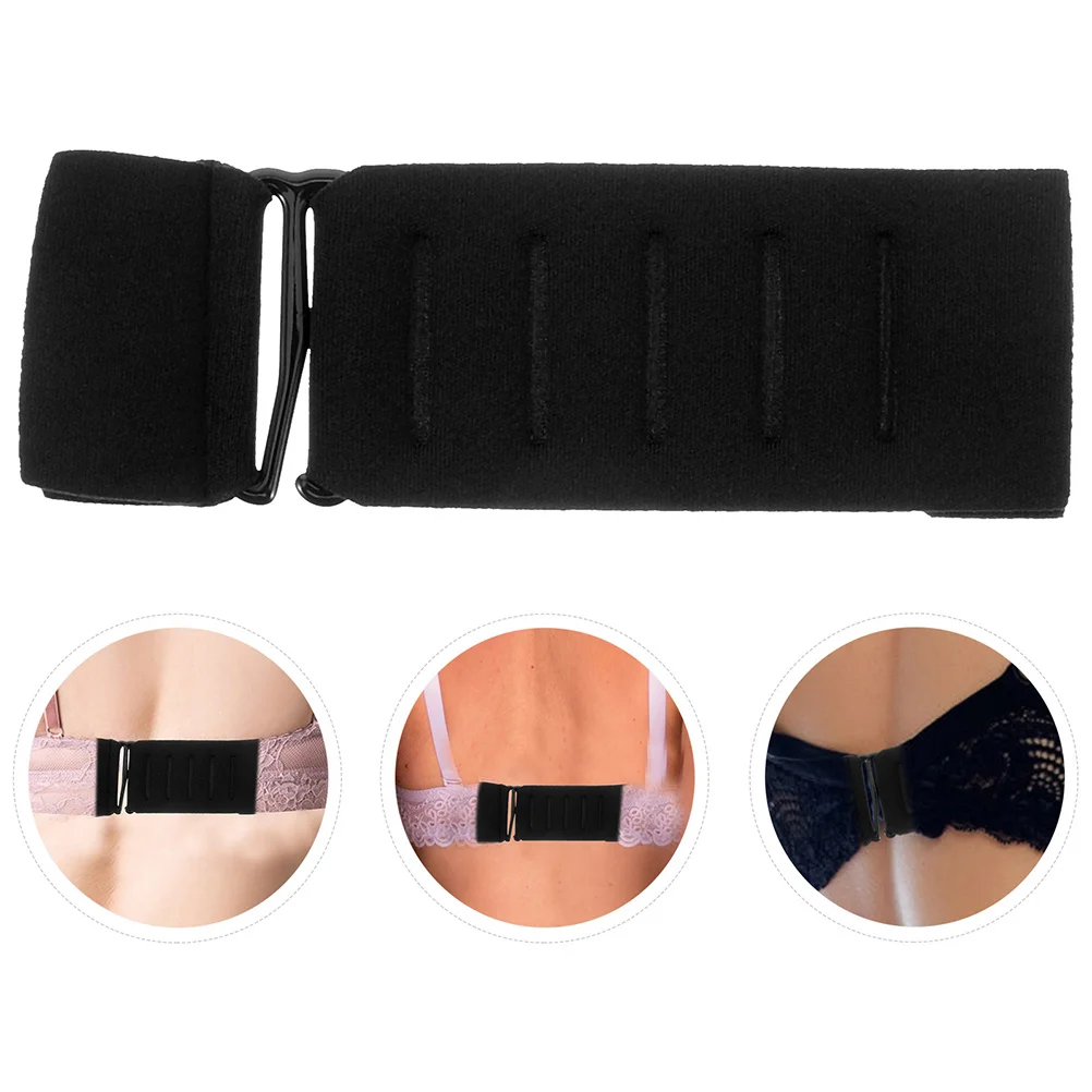

2Pcs Adjustable 5-Slits Sports Bra Extender Strap Comfortable Back Hook Extension for Yoga Fitness Outdoor Activities