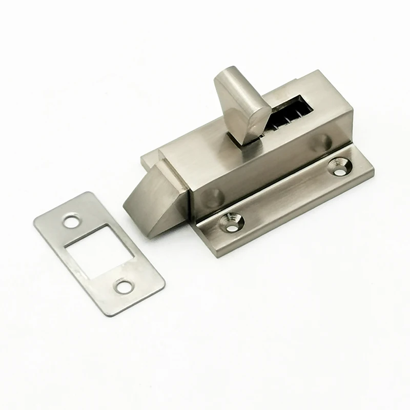 Zinc Alloy Press-Type Automatic Equipment Door Lock,Impact-Type Door Lock Push-In That Locks The Latch Pull To Open The Door Pi