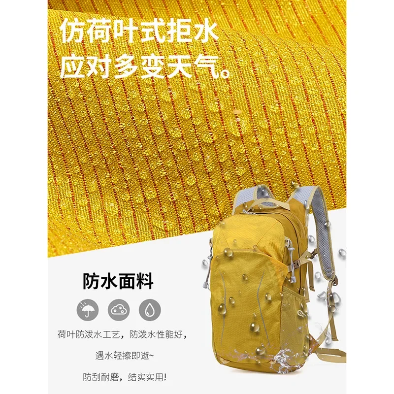 New Outdoor Mountaineering Bag Large Capacity Lightweight Breathable Hiking Bag Wear-resistant Travel Backpack Sports Camping