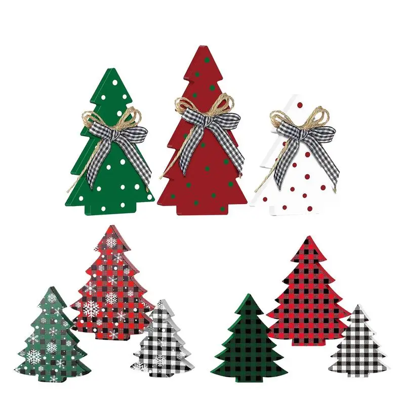 

Настольная Рождественская елка, фермерская Рождественская елка, Искусственная елка, 3 предмета, настольная Рождественская елка, праздничное украшение для дома