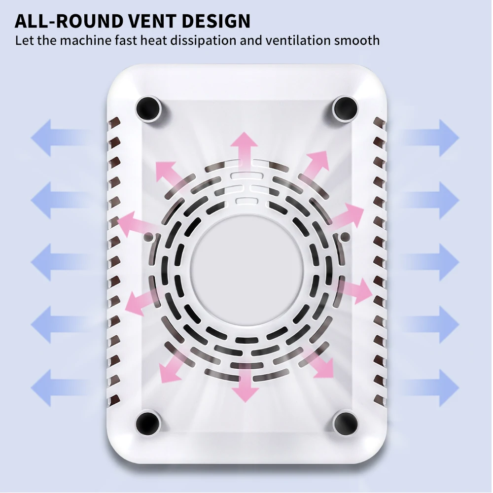 強力なネイルダストコレクター、プロ用ネイルポリッシング掃除機、取り外し可能なフィルター付き、ネイルサロン用掃除機