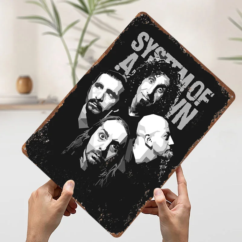 نظام ملصق معدني سفلي من القصدير ملحقات البار لعناصر الديكور المنزلي علامة معدنية مخصصة لعصا الديكور الفني على الحائط ديكو #3