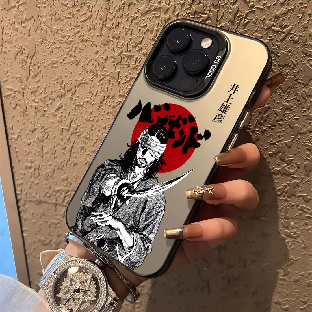 Japanese Vagabond Samurai Phone Case For Samsung Galaxy A55 A54 A35 A15 S25 S24 S23 S22 S21 Ultra Plus S20 Shockproof Back Cover