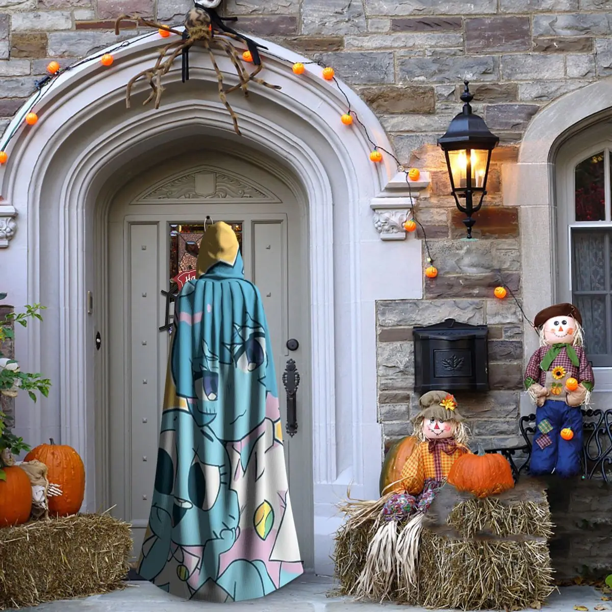 Nicole gumball watterson capa longa com capuz bruxa traje medieval cosplay capa halloween vampiro adulto unissex