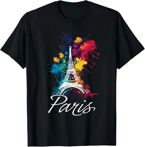 Eiffel Tower Paris Girls Travel Holiday France Souvenir T-Shirt Great design