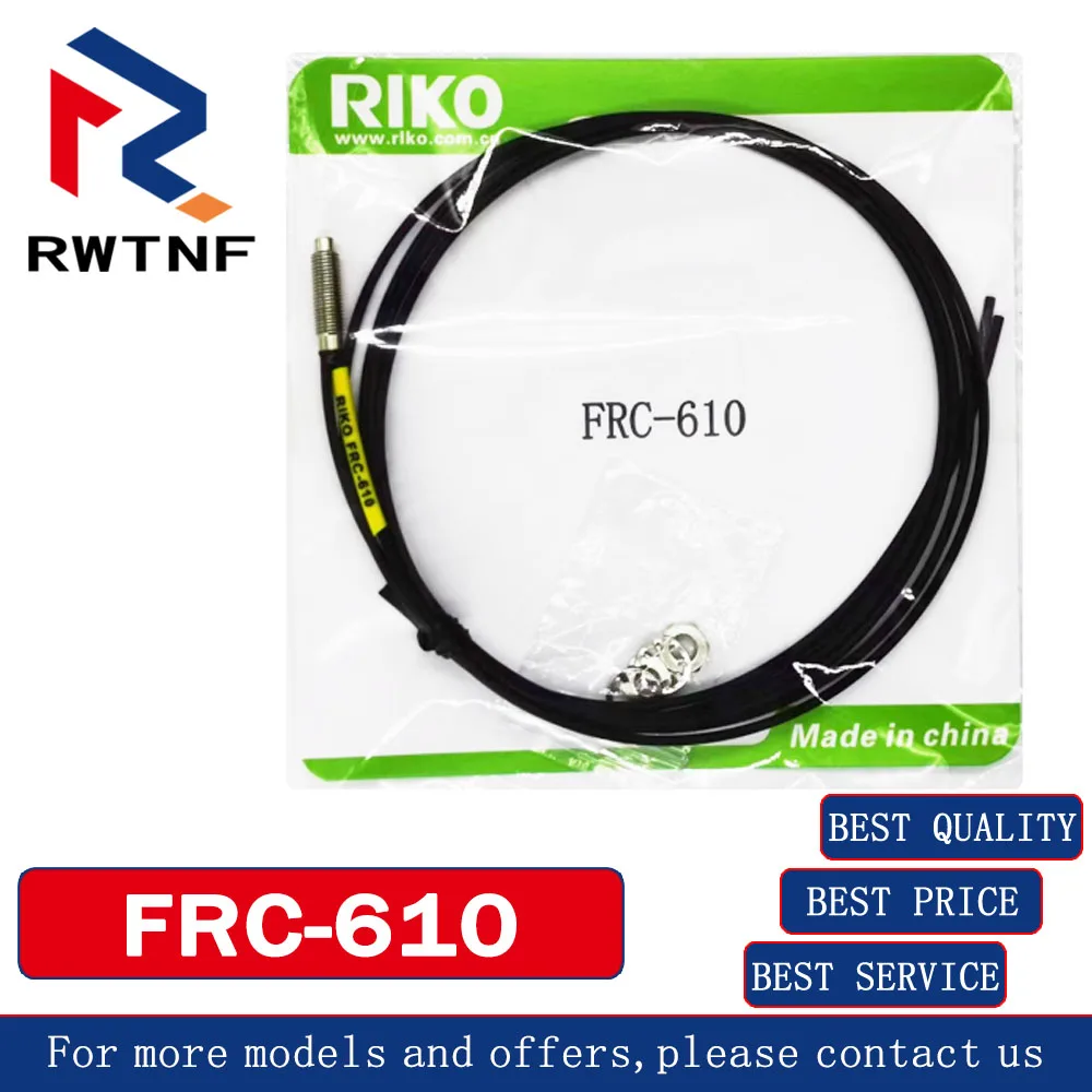 Brand New Genuine FRC-610 RIKO M6 fiber optic probe sensor,100% original warehouse stock