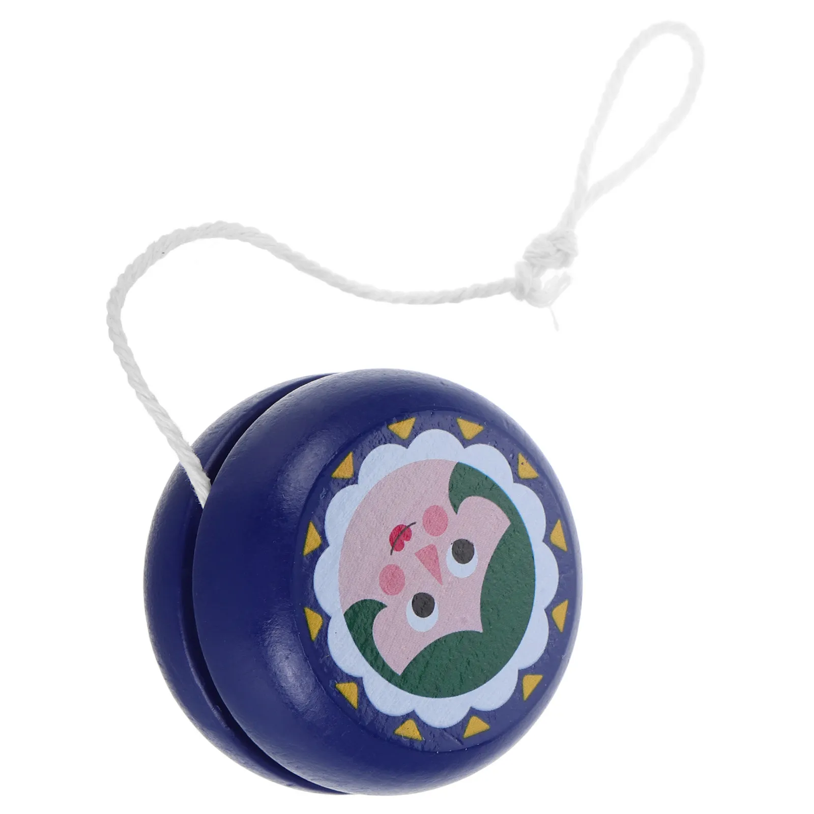 

Деревянное йо-йо для начинающих, розовое, с милым мультяшным рисунком солдата, для раннего развития, развития мелкой моторики, активных игр детей