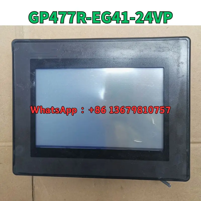 

б/у сенсорный экран GP477R-EG41-24VP тест ОК Быстрая доставка