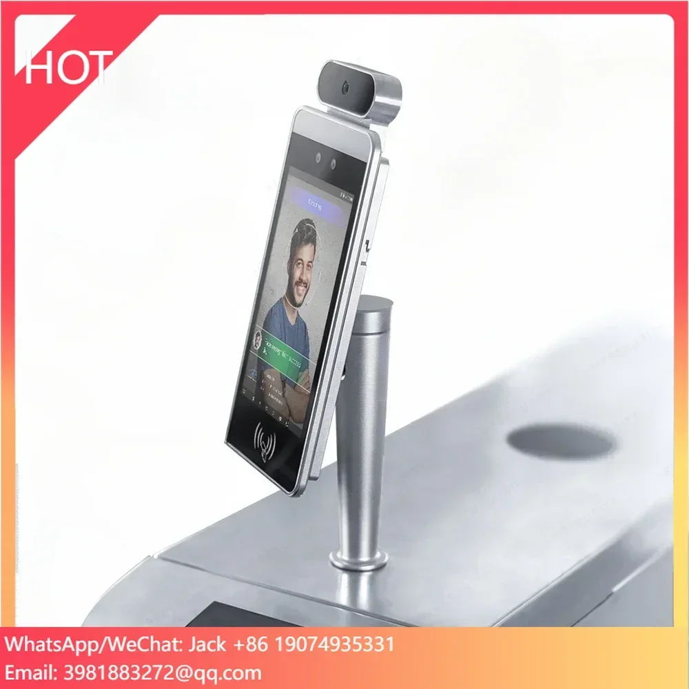 RA08T Android System Access Control 50000 Face Capacity Temperature Test Face Recognition Gate Door Device Access Control