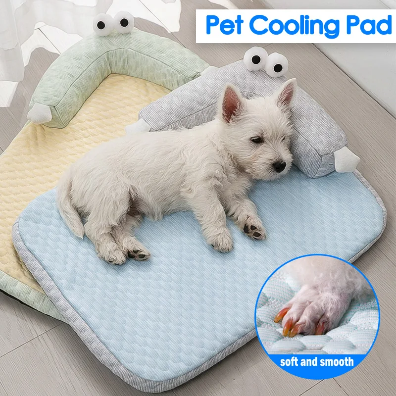 Ice Silk Cooling Orthopedic Pet Bed 2