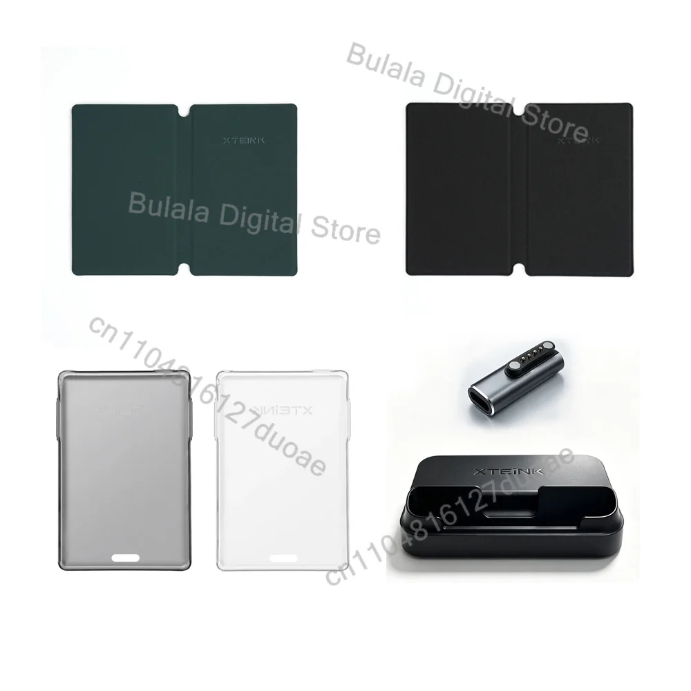 For XTEINK X4 Pro E-ink Reader Magnetic Case/Magnetic Charging Stand/Screen Protector Film/Frosted Shell Official Accessories