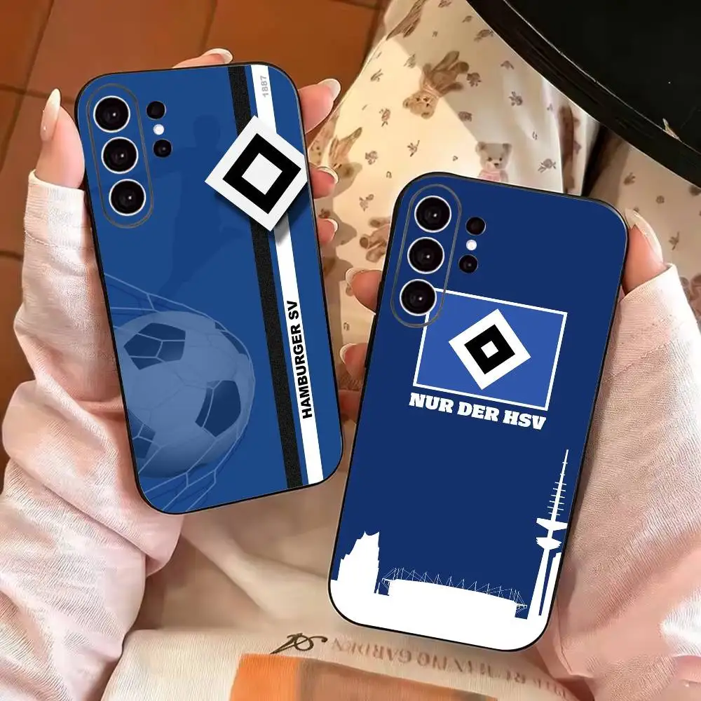 H-Hamburger SV HSV Phone Case For Samsung S25,S24,S21,S22,S23,S30,Ultra,S20,Plus,Fe,Soft Silicone Black Cover