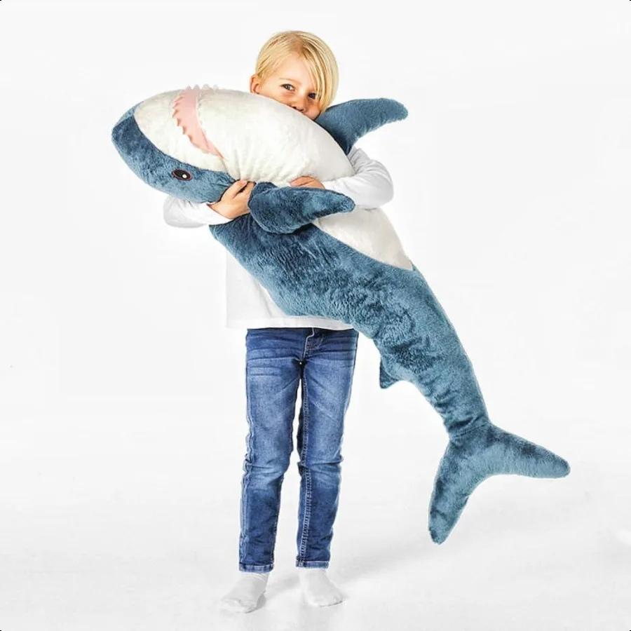 

39.3Inch Plush Toy Giant Stuffed Animal Soft Pillow Cushion Plush Pillow by Stuffed Toy Bedtime Gift Throw Pillow for Home Ro