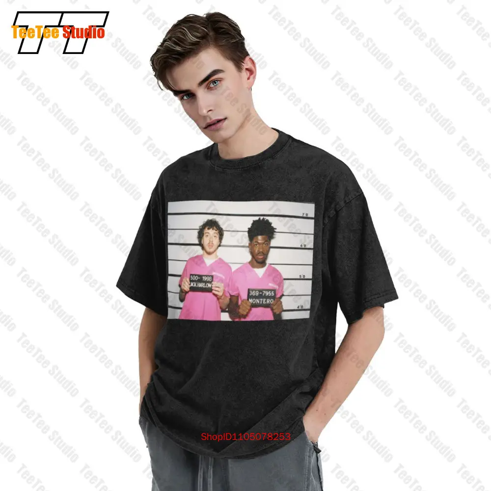 تي شيرت Lil Nas X Jack Harlow Industry Baby Aesthetic Premium بأكمام قصيرة 29J5