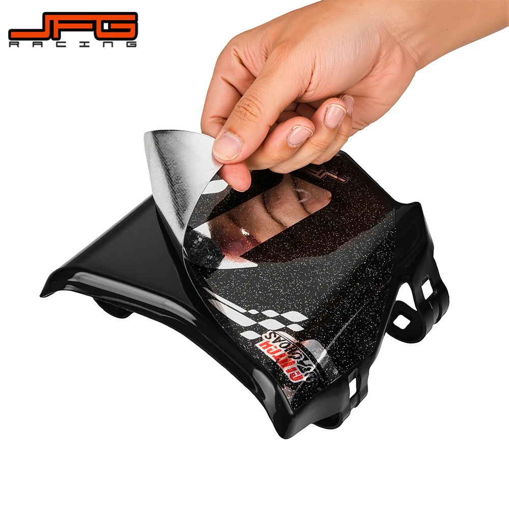 Vorderes Kennzeichen für Surron Talaria E-Ride Pro Q20 Tuttio Soleil 01 Ebox Dragster ETM RTR Dirt E-Bike mit Aufkleber – Detail 3