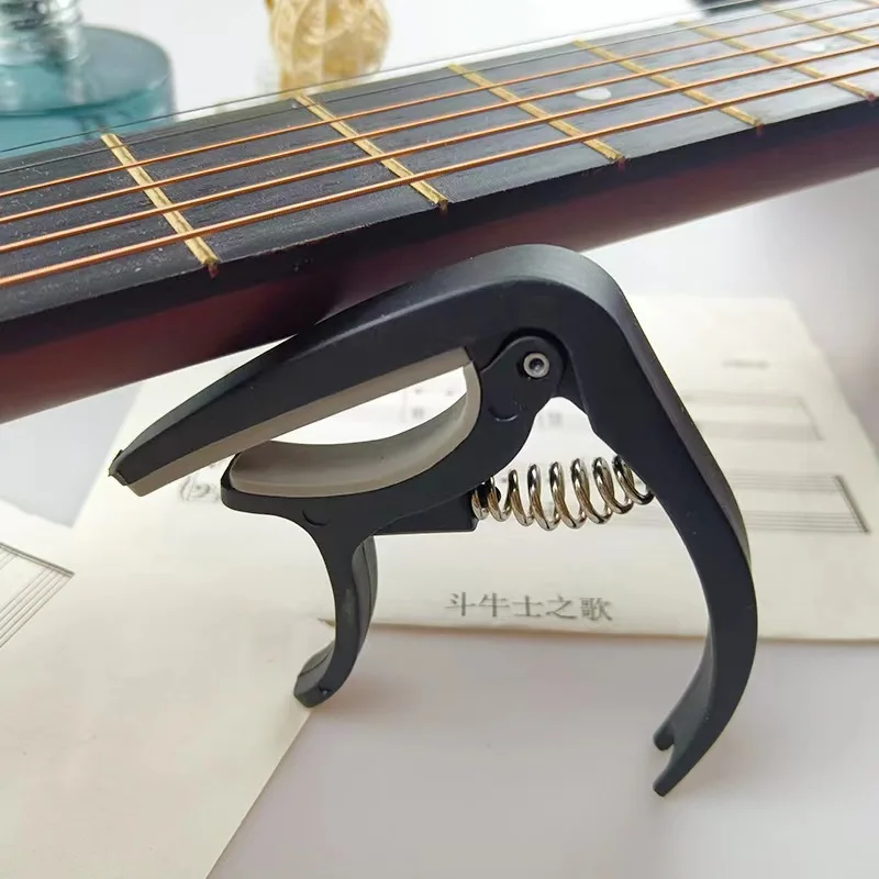 2026 مشبك نقل نايلون ABS أسود جديد للجيتار كابو #6