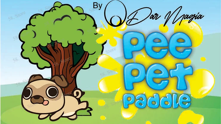 

PEE PET PADDLE By Dar Magia Magic tricks ( 58 Store Download )
