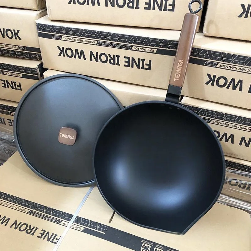 

Сковорода с плоским дном, сковорода для перемешивания без покрытия, прецизионная железная сковорода, чугунная сковорода, сковорода с антипригарным покрытием, сковорода для перемешивания