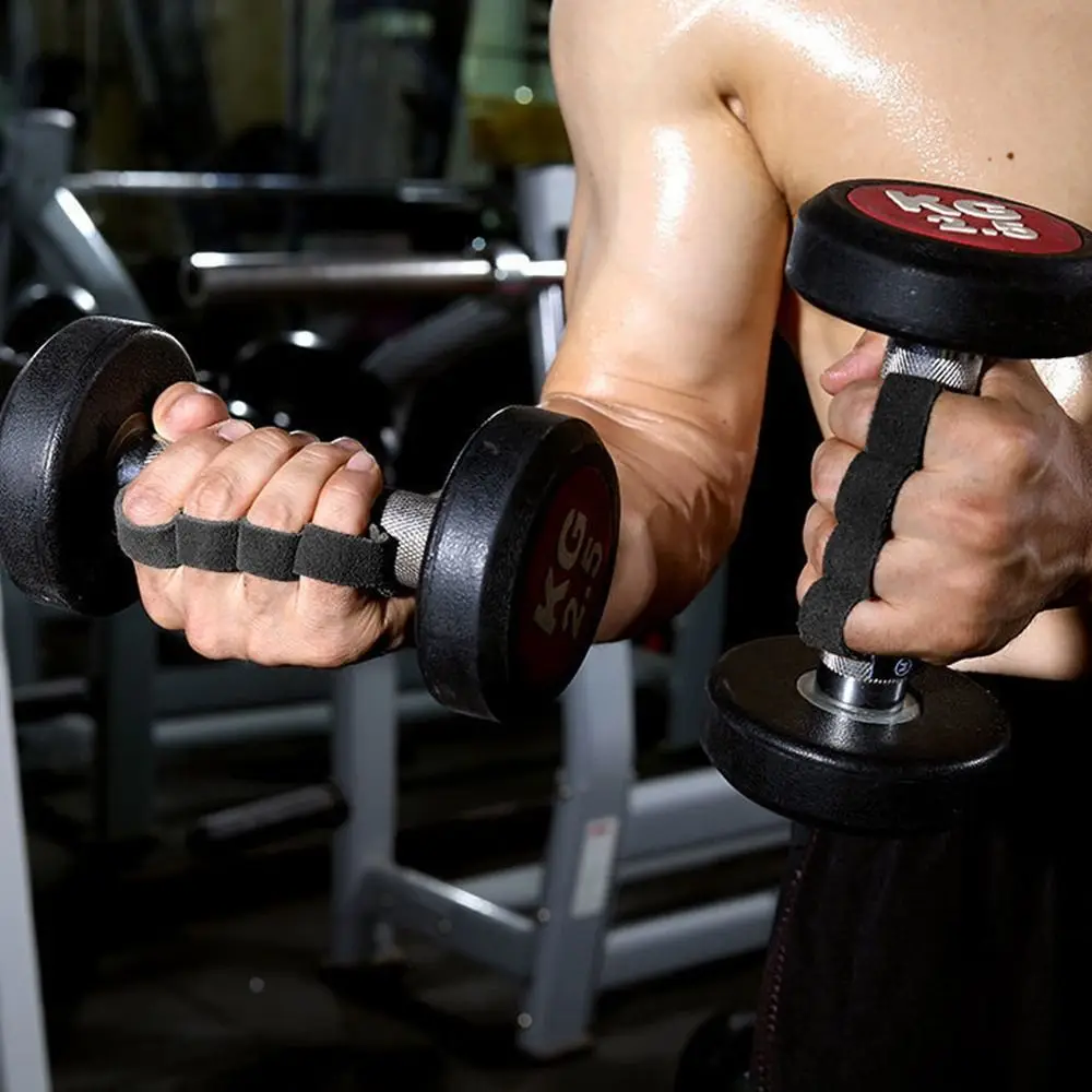 Cowhide Leather Weight Lifting Gloves Anti-Slip Palm Pad Half Finger Training Gym Glove Fitness Sports Accessories Protection